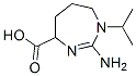 1H-1,3-Diazepine-4-carboxylicacid,2-amino-4,5,6,7-tetrahydro-,1-methylethyl Struktur