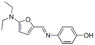 Phenol,  4-[[[5-(diethylamino)-2-furanyl]methylene]amino]-,769057-61-6,结构式