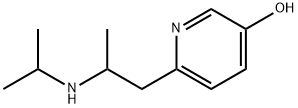 6-(2-isopropylaminopropyl)-3-pyridinol 化学構造式