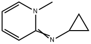 Cyclopropanamine, N-(1-methyl-2(1H)-pyridinylidene)- (9CI) Struktur
