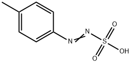 Diazenesulfonic acid, (4-methylphenyl)- (9CI) Structure