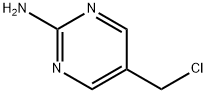 2-Pyrimidinamine, 5-(chloromethyl)- (9CI) Struktur
