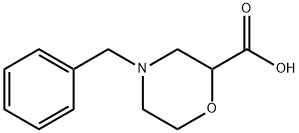 4-苄基吗啉-2-羧酸, 769087-80-1, 结构式