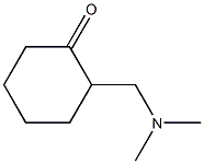 Cyclohexanone, 2-[(dimethylamino)methyl]-, (+)- (9CI) Struktur
