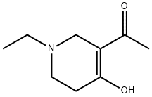 Ethanone, 1-(1-ethyl-1,2,5,6-tetrahydro-4-hydroxy-3-pyridinyl)- (9CI) Structure