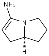 1H-Pyrrolizin-3-amine,5,6,7,7a-tetrahydro-,(S)-(9CI) Struktur