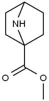7-Azabicyclo[2.2.1]heptane-1-carboxylicacid,methylester(9CI) Structure