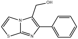 (6-苯基咪唑并[2,1-B]噻唑-5-基)甲醇 结构式