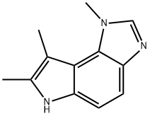 Pyrrolo[3,2-e]benzimidazole, 1,6-dihydro-1,7,8-trimethyl- (9CI),76920-73-5,结构式