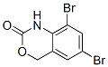 6,8-dibromo-1,4-dihydro-2H-3,1-benzoxazin-2-one Structure