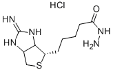 2-IMINOBIOTIN HYDRAZIDE HYDROCHLORIDE Structure