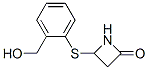 4-[2-(hydroxymethyl)phenyl]sulfanylazetidin-2-one,76945-18-1,结构式