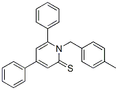 1-(p-Methylbenzyl)-4,6-diphenylpyridine-2-thione|