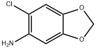 6-CHLORO-1,3-BENZODIOXOL-5-AMINE Struktur