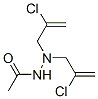 N',N'-Bis(2-chloroallyl)acetohydrazide Structure