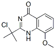 4(1H)-Quinazolinone,  2-(1-chloro-1-methylethyl)-8-methoxy-  (9CI) 结构式