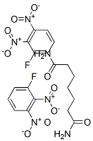 bis(dinitrofluorobenzene)pimelic acid amide 结构式