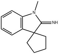 Spiro[cyclopentane-1,3-[3H]indol]-2(1H)-imine, 1-methyl- (9CI),769863-73-2,结构式