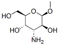 beta-D-Altropyranoside, methyl 3-amino-3-deoxy- (9CI) Struktur