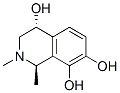 4,7,8-Isoquinolinetriol,1,2,3,4-tetrahydro-1,2-dimethyl-,trans-(9CI) Struktur