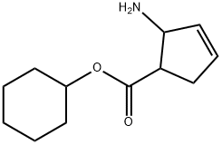 3-Cyclopentene-1-carboxylicacid,2-amino-,cyclohexylester(9CI)|