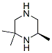 Piperazine, 2,2,6-trimethyl-, (R)- (9CI) 化学構造式