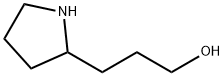 3-(吡咯烷-2-基)丙-1-醇 结构式