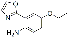 Benzenamine, 4-ethoxy-2-(2-oxazolyl)- (9CI) Structure