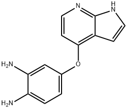 4-(3,4-DIAMINOPHENOXY)-7-AZAINDOLE,769961-36-6,结构式