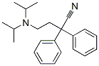 4-[bis(isopropyl)amino]-2,2-diphenylbutyronitrile,77-11-2,结构式