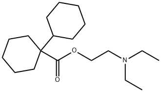 ジシクロベリン 化学構造式