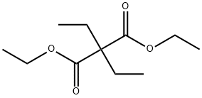 ジエチルマロン酸 ジエチル 化学構造式