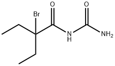 (2-BROMO-2-ETHYLBUTYRYL)UREA Struktur