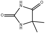 5,5-ジメチルヒダントイン 化学構造式
