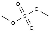 ジメチル硫酸 化学構造式