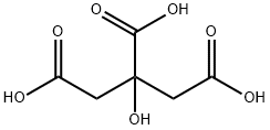 柠檬酸用途 结构式