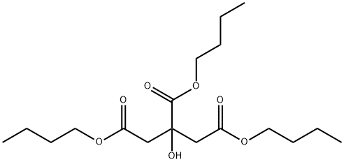 くえん酸トリブチル 化学構造式