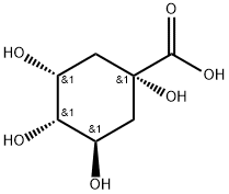Quinic acid  Struktur