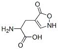 2-Amino-3-(2,5-dihydro-5-oxo-4-isoxazolyl)propanoic acid Struktur