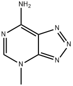 4H-1,2,3-Triazolo(4,5-d)pyrimidin-7-amine, 4-methyl- 结构式
