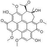 竹红菌甲素, 77029-83-5, 结构式