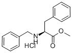 N-(苯基甲基)-L-苯丙氨酸甲酯盐酸盐,7703-09-5,结构式