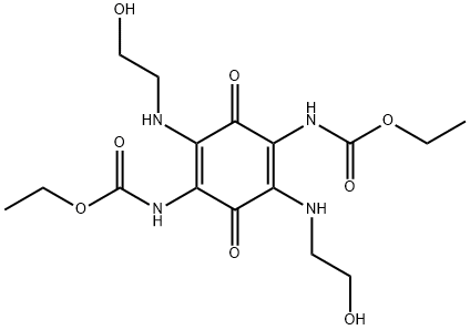77036-53-4 2,5-bis(2-hydroxyethylamino)-3,6-bis(carboethoxyamino)-1,4-benzoquinone