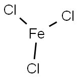 トリクロロ鉄(III) 化学構造式