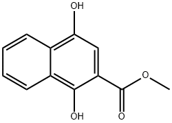1,4-二羟基-2-萘甲酸甲酯, 77060-74-3, 结构式