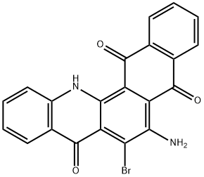 77061-50-8 6-amino-7-bromonaphth[2,3-c]acridine-5,8,14(13H)-trione 