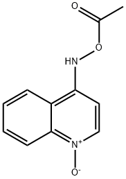 4-acetoxyaminoquinoline 1-oxide 结构式