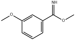 Benzenecarboximidic acid, 3-methoxy-, methyl ester (9CI) 结构式
