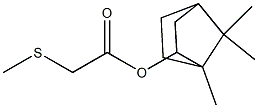 isobornyl alpha-(methylthio)acetate Struktur