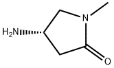 (S)-4-氨基-1-甲基吡咯烷-2-酮,770706-26-8,结构式